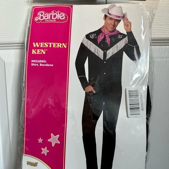 Barbie the movie Ken cowboy costume